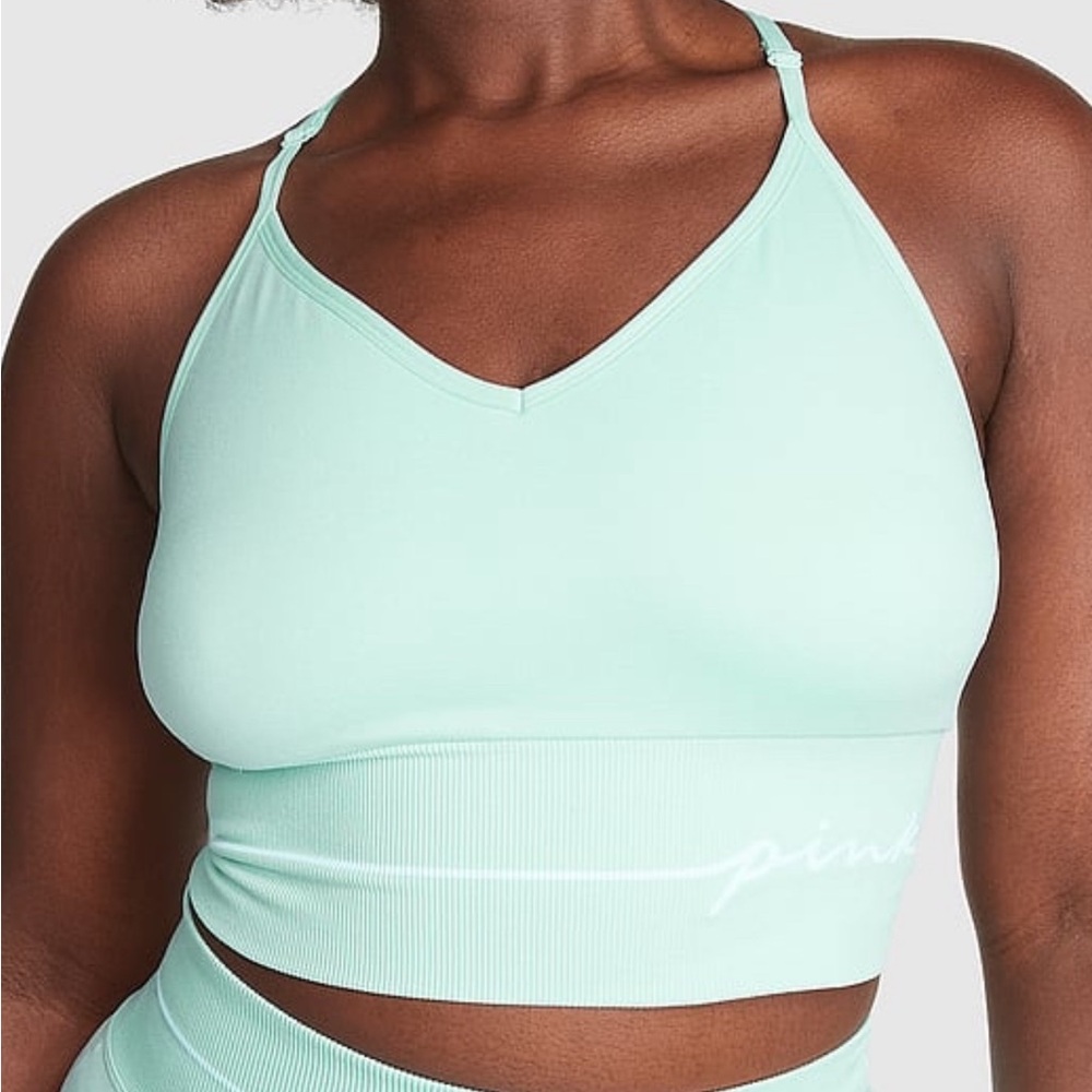 NWT Victoria’s Secret Sport Bra color opal blue